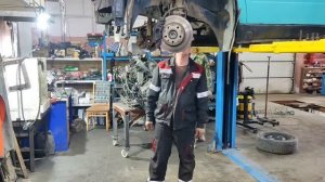 Мерседес Вито 2,3TDI. Застучил двигатель и кап ремонт 1 часть