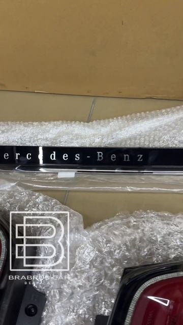 V class 447 рестайлинг задние фонари и планка #447 #vclass смотреть онлайн