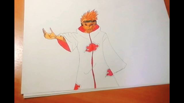 Рисовка Пена из аниме Наруто | Drawing Pane from Naruto Anime.