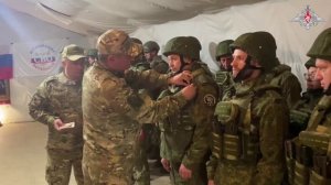 Награды для добровольцев отряда «Барс-33»