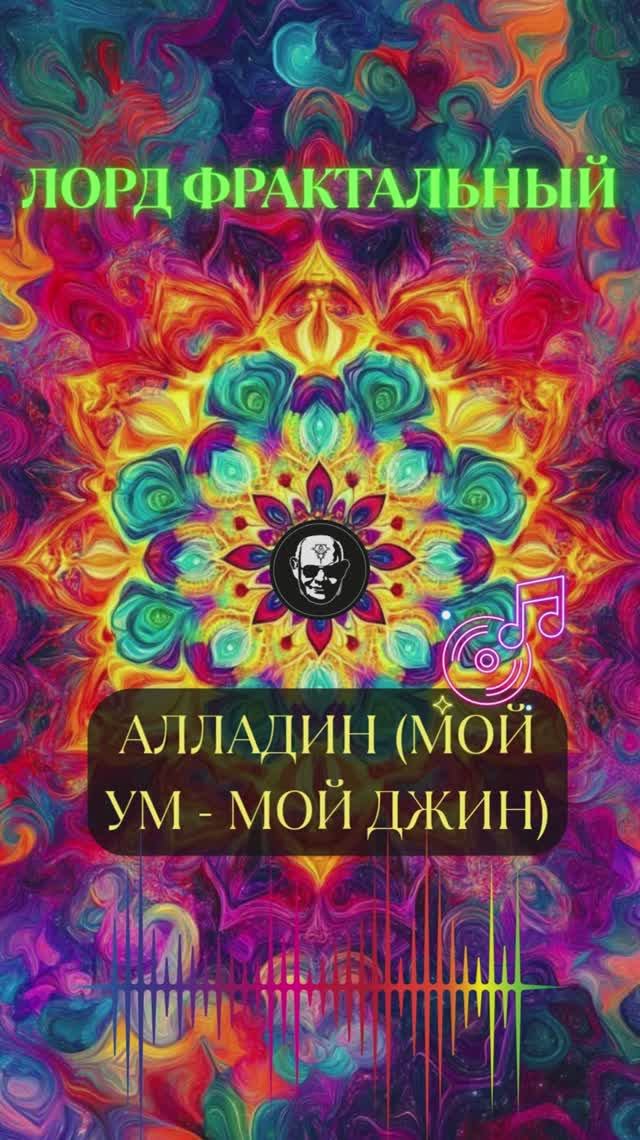 Алладин (мой ум — мой джин) — слушай трек 🎸 #Мызыка #Рок #новинки #ЛордФрактальный #хит