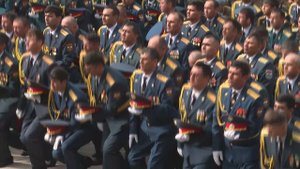 Парад в Таджикистане.