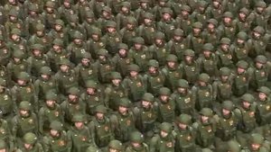 Бойцы СВО на Параде Победы