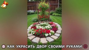 Как украсить двор дома фото идеи (483) 🏡 для дачи и сада своими руками 🌷🪻🌺💮