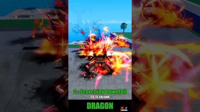 Dragon showcase in blox fruits смотреть онлайн