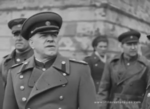 Жуков Георгий Константинович в Берлине. Май 1945 года. Историческая хроника.