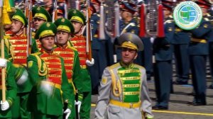 Туркменские военные приняли участие в параде в Москве