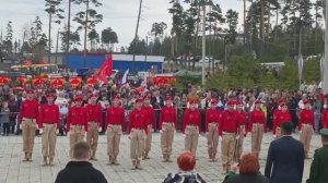≪МИНУТА МОЛЧАНИЯ-80 лет ВЕЛИКОЙ ПОБЕДЕ 9 мая 25г.≫БАМ Таксимо Татьяна Шаманская. АВТОР: А.Шаманская