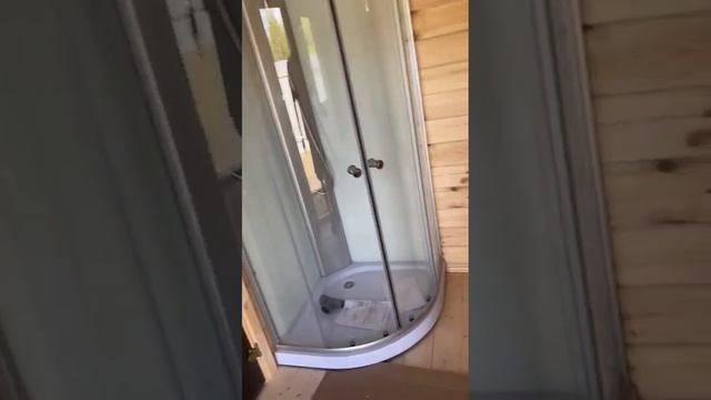 Баня серии Laplandia Sauna из минибруса на 2 отделения. Неболь смотреть онлайн