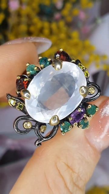 Розовый кварц, самоцветы 🌺5300р🌺р.18,75 #розовыйкварц #и?