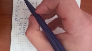 to be going to...