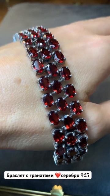 ❤️Гранат❤️серебро 925, производство Тайланд. #гранат смотреть онлайн