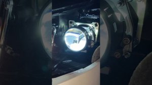 KIA Cerato YD рестайл замена на светодиодные линзы GNX Silver