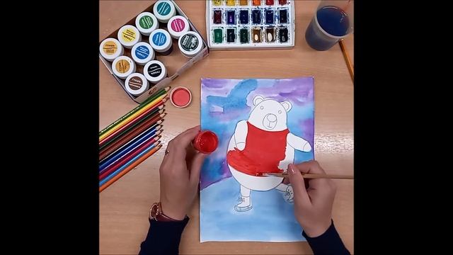 "Приключения белого медведя" объединение "Волшебная кисть" смотреть онлайн