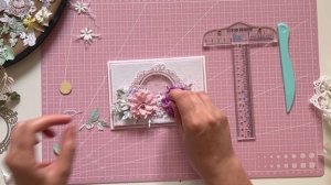 Простая открытка за 30 мин/ скрапбукинг