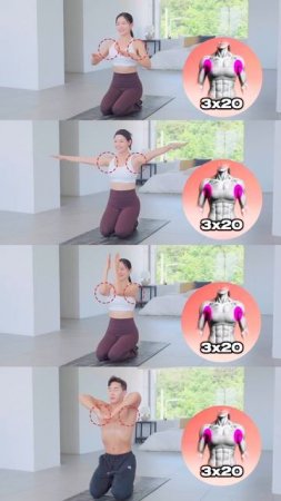 겨드랑이살 부유방 싹 정리되는 운동 #오운완 #상체운동