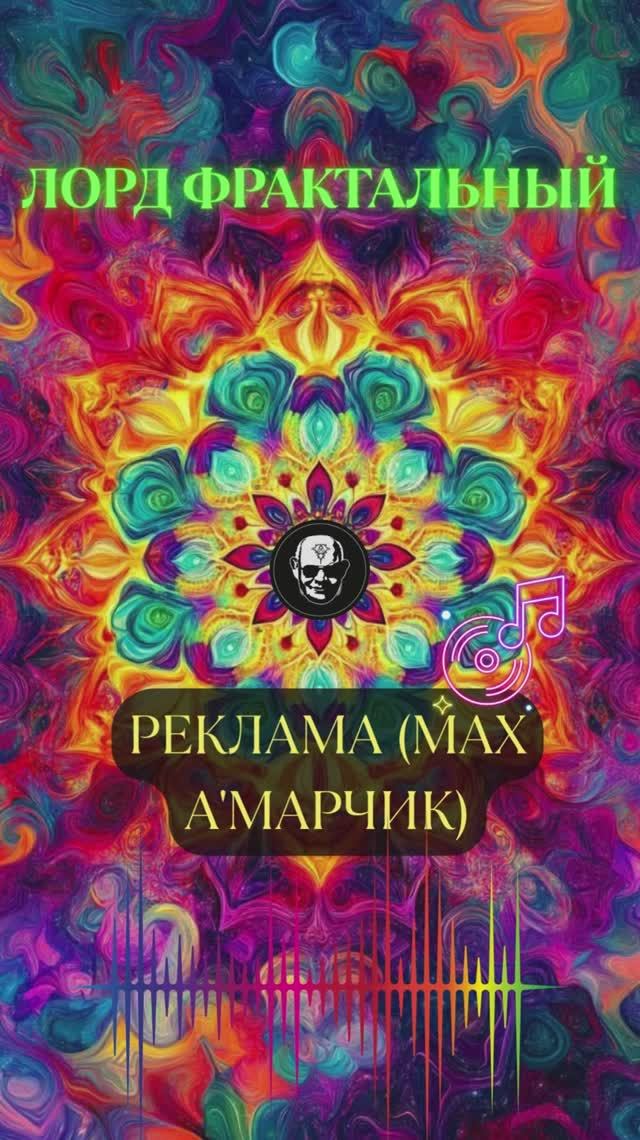 Реклама (Мах а'Марчик) — слушай трек 🎸 #Мызыка #Рок #новинки #ЛордФрактальный #хит