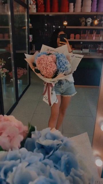 Красивый букет - Гортензия