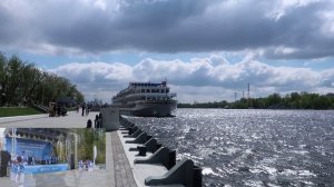 Открытие речной навигации  в Москве