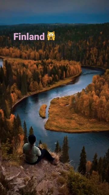 Осенние краски в Финляндии 🇫🇮 смотреть онлайн