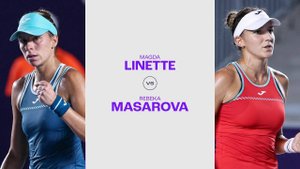 23.07.2024. Магда Линетт - Ребека Масарова. WTA Lasi. Magda Linette - Rebeka Masarova