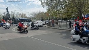 Мотопробег Севастополь 80 лет Победы 9 мая 2025 года