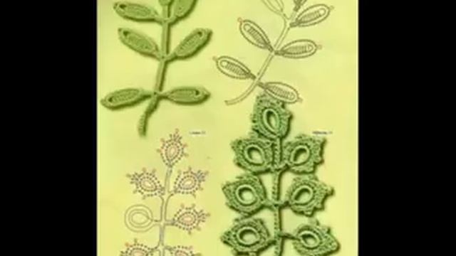 Вязание Мотивы ирланского кружева смотреть онлайн