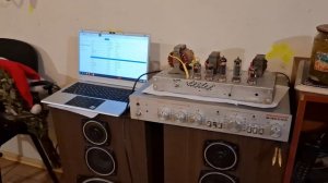 Однотактный Ламповый стерео усилитель 6п14п 6н2п на твз