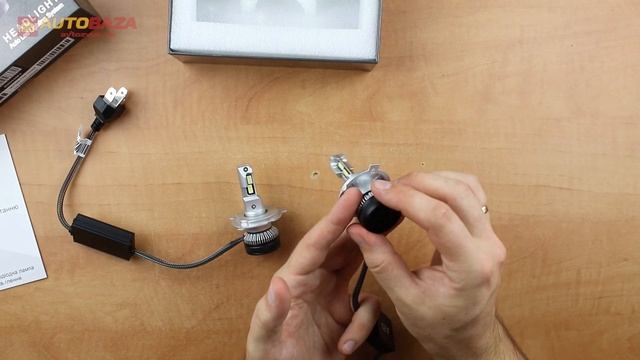 LED лампа ALED H4 RRH4M3 смотреть онлайн