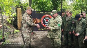 Поздравление с Днём Победы с передовой!