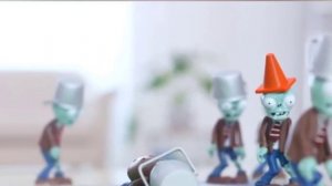 🔥Фигурки Plants vs Zombies Pea Shooter из ПВХ, Оранжевый
