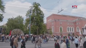 Как в воронежцы отмечают 80-летие Победы в центре города