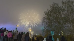 Салют Екатеринбурга в честь 80-летия великой Победы