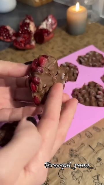 Проще ДЕСЕРТА я еще не готовила! Гранат в шоколаде над? смотреть онлайн