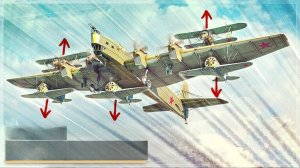 Секретный Советский ВОЕННЫЙ самолёт - авианосец 1943 г. и его БОЕВЫЕ ВЫЛЕТЫ !