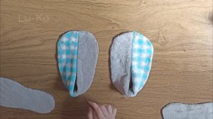 Всего 4 шва, а тепло и комфорт вашим ногам обеспечен. Домашние тапки с теплой подошвой без выкройки