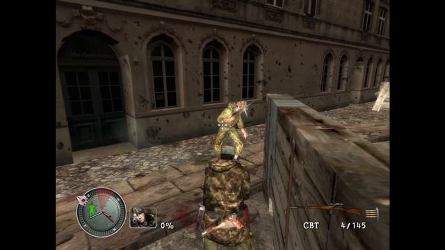 Sniper Elite уровень "Уйти с площади", эпизод 9 – "Тактическое бегство от проблем"