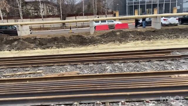 Саратов 64:Строительство скоростного трамвая :5 Дачная- смотреть онлайн