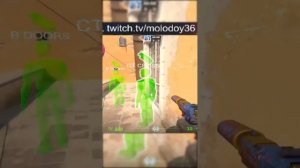 Самая лучшая карта для раскида гранат в CS2  #gaming #cs #counters