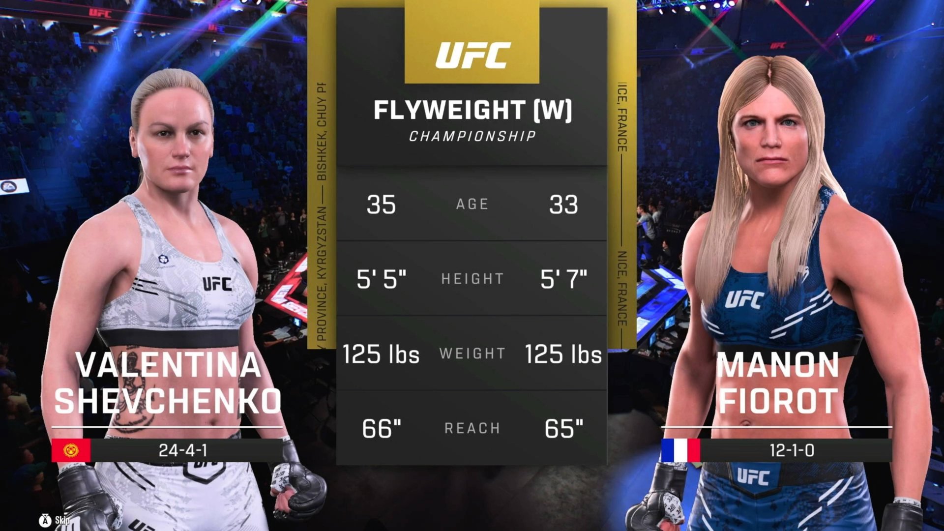 Валентина Шевченко VS Манон Фиро смотреть онлайн