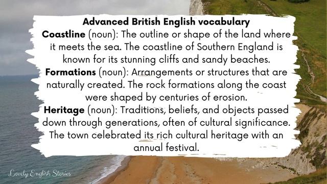 ADVANCED ENGLISH STORY 🌊Southern England💂 C1-C2   Level 7-8   British English Listening Practice