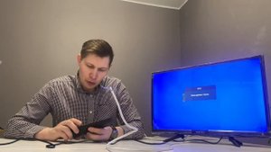 Как настроить телевизор HARTNES HT-24H06B-VZ на бесплатные кан?