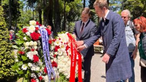 Акция "Бессмертный полк" прошла в Тбилиси