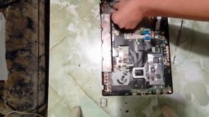 Замена поддона на ноутбуке lenovo g580