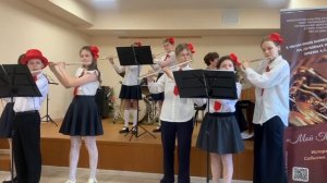 Антон Лысов "Попурри на темы песен о войне". Анс флейтистов "#Флейтиссимо", ДМШ им. В.П.Чеха, Пенза