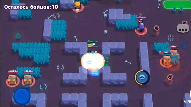 Открываем сундуки в Brawl Stars.