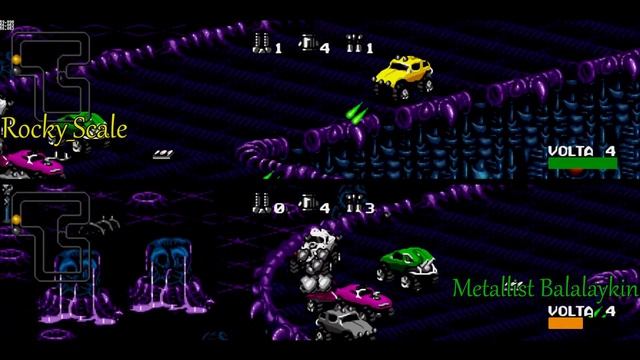 Rock n' Roll Racing Hack v17 Rocky_Scale\Metallist Balalaykin, прохождение 2х4 мастер 1 часть