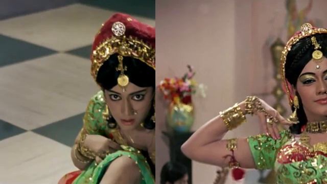 Jayshree T. in hindi movie "Sawan bhadon" 1970/ Джаяшри Талпаде из фильма "Жаркое лето первой любви
