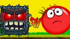 Красный Шарик,  красный Несносный Шарик,  Красныч Игра.  мультики для детей.  Красный колобок