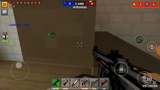 Нуб в игре pixel gun 3D